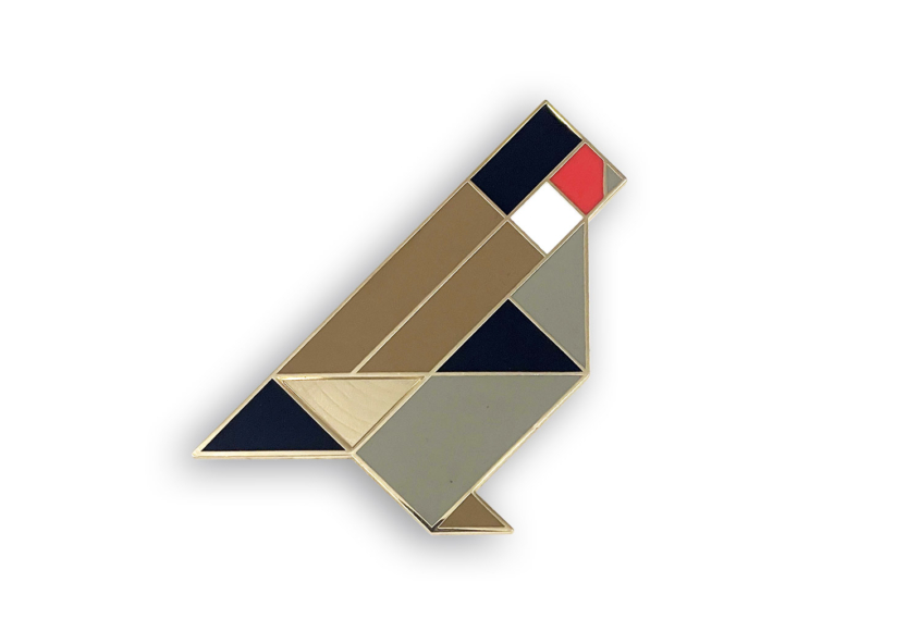 Puttertje broche (Goldfinch)