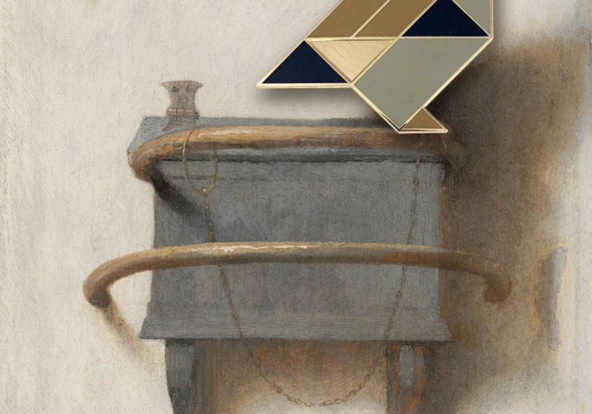 Puttertje broche (Goldfinch)